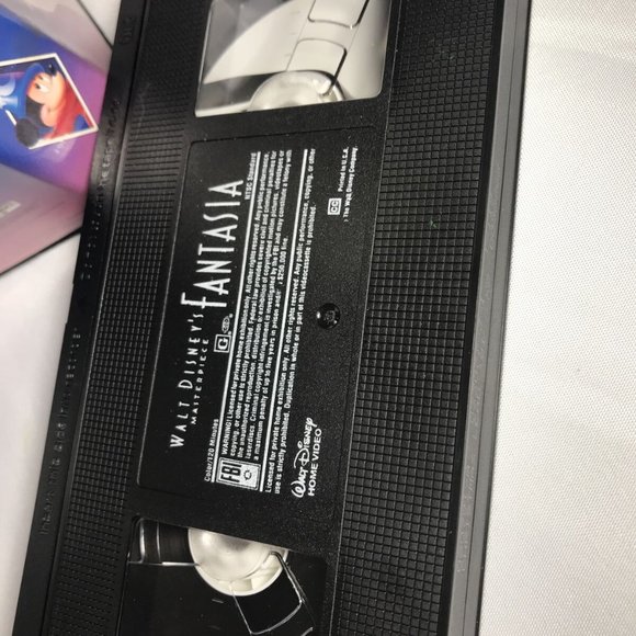 Vintage Walt Disney's Masterpiece Fantasia VHS Limited Edition Clam Shell TESTED - Picture 7 of 11